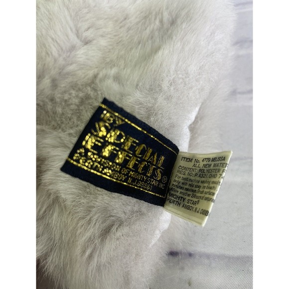 VTG 24K Polar Puff Melissa Puppet Cat Kitten Kitty Special Effects Green Eyes - Picture 10 of 12